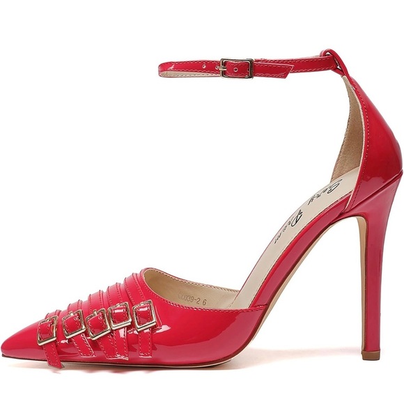 Red Stiletto Heels - Picture 3 of 5